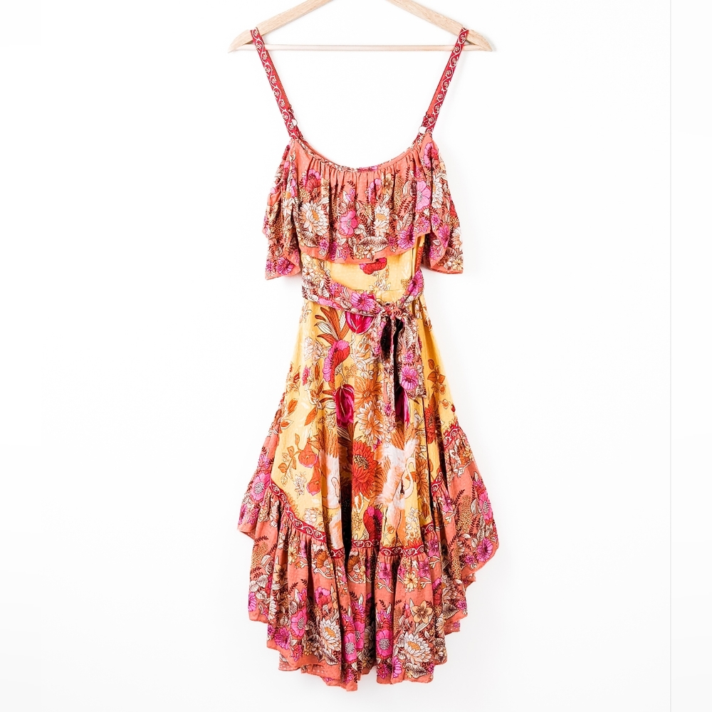 NWT Spell Siren Song Strappy Midi Dress